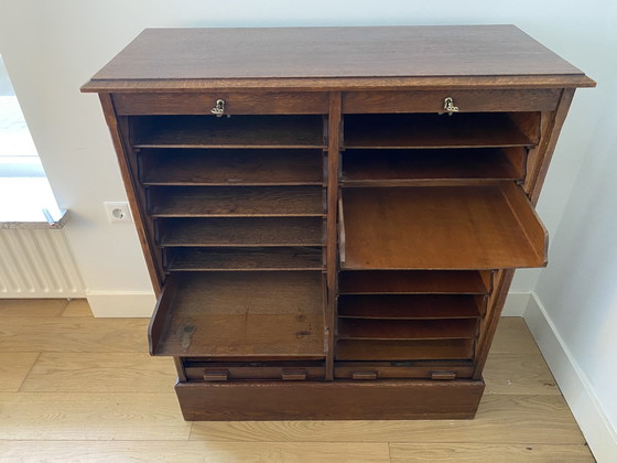 Image 1 of Shutter cabinet / File cabinet Art Deco