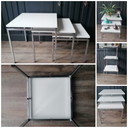 3x Vintage nestig tables mimi set