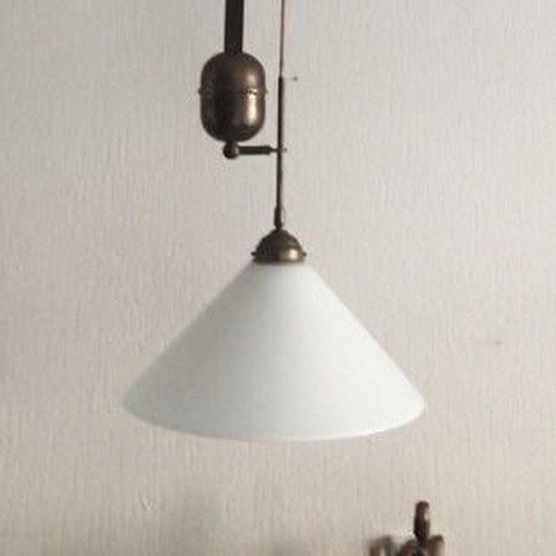 Beautiful Lamp With Copper Weight For High Low