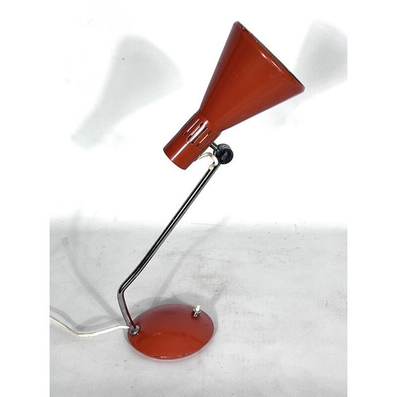 Image 1 of Lampada da tavolo vintage color salmone di Stilnovo, 1960