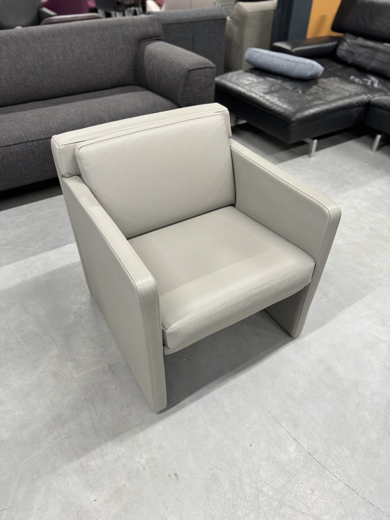 Image 1 of Rolf Benz Ego Club Armchair Gray Leather