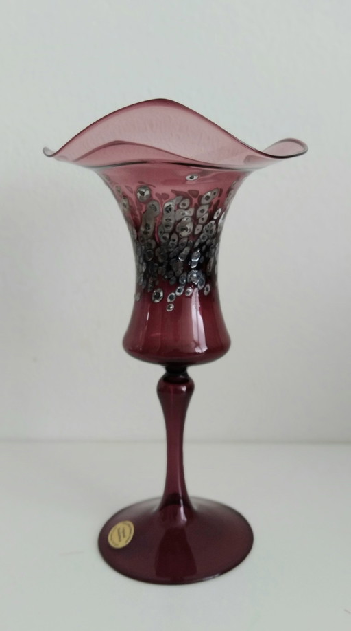 Verre/vase fantaisie