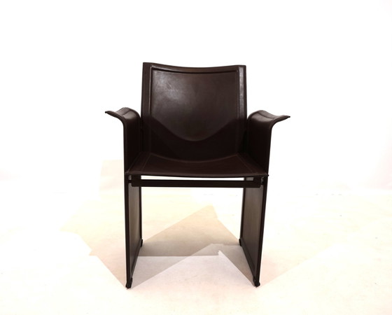 Image 1 of Set of 4 Matteo Grassi Korium dining/conference chairs by Tito Agnoli