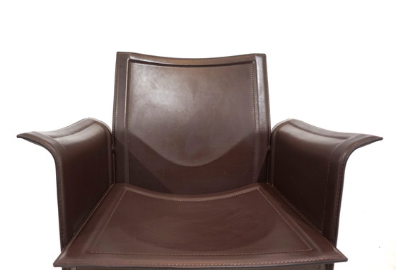 Image 1 of Set of 4 Matteo Grassi Korium dining/conference chairs by Tito Agnoli