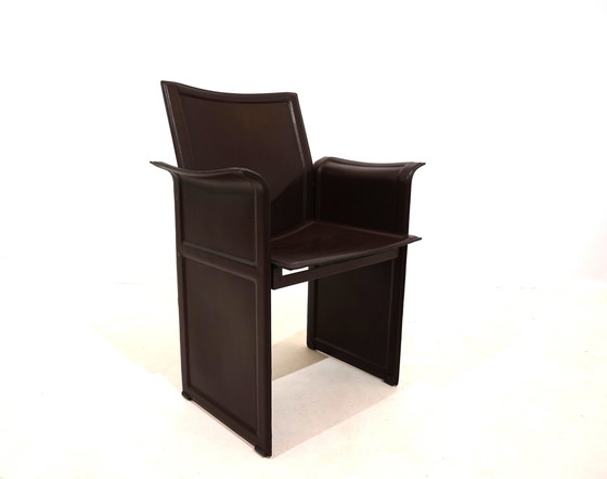 Image 1 of Set of 4 Matteo Grassi Korium dining/conference chairs by Tito Agnoli