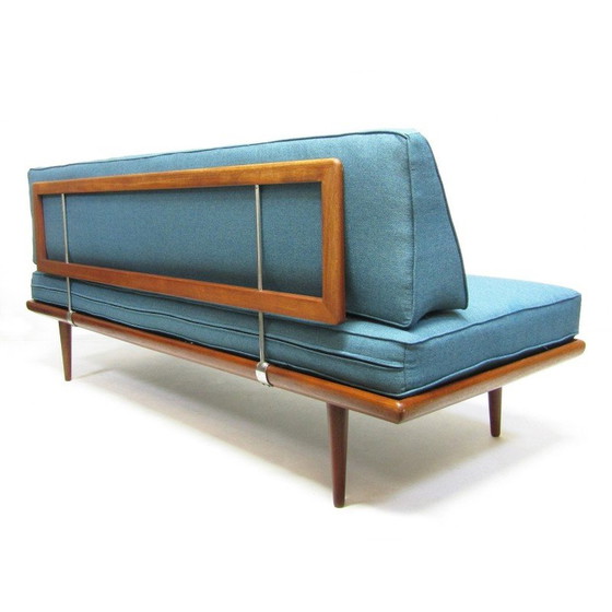 Image 1 of Vintage Minerva 3-seater teak sofa by Peter Hvidt and Orla Mølgaard Nielsen for France et Fils, Denmark 1950