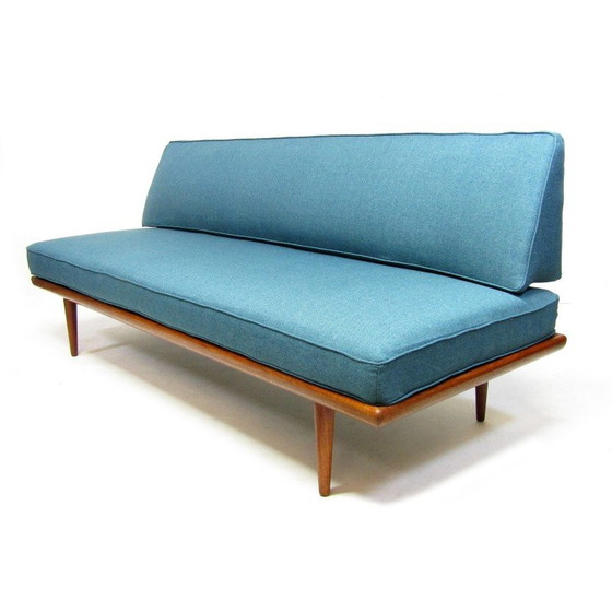 Image 1 of Vintage Minerva 3-seater teak sofa by Peter Hvidt and Orla Mølgaard Nielsen for France et Fils, Denmark 1950