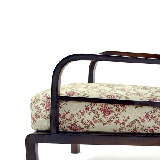 Image 1 of Vintage armchair in wood, Czechoslovakia 1940s