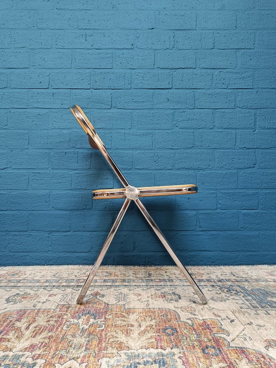 Image 1 of 4 sedie vintage in tessuto Plia