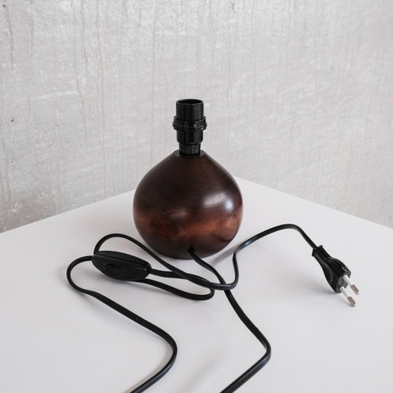 Image 1 of Lampada vintage in legno, Francia anni '80