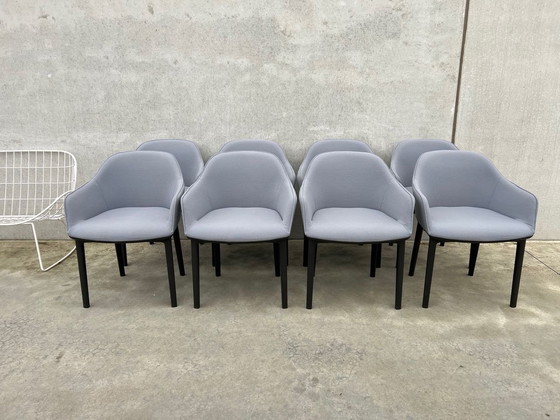 Image 1 of 8X Vitra Bouroullec Softshell Armchairs