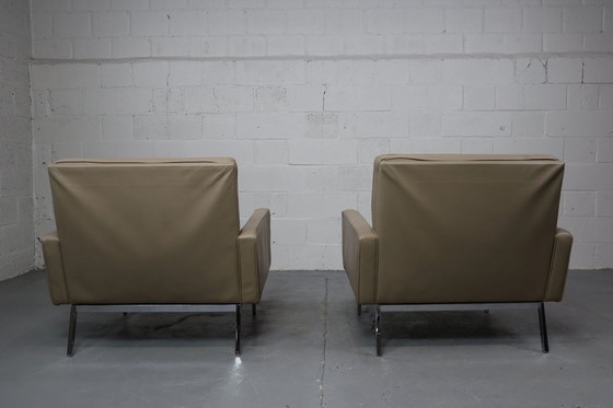 Image 1 of Florence Knoll lounge chairs model 65a for Knoll International