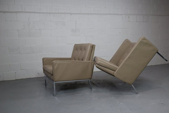 Image 1 of Florence Knoll lounge chairs model 65a for Knoll International