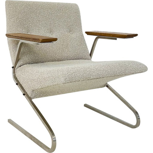 Mid-century armchair "Cantilever" by George van Rijck for Beaufort, Belgium 1960s
