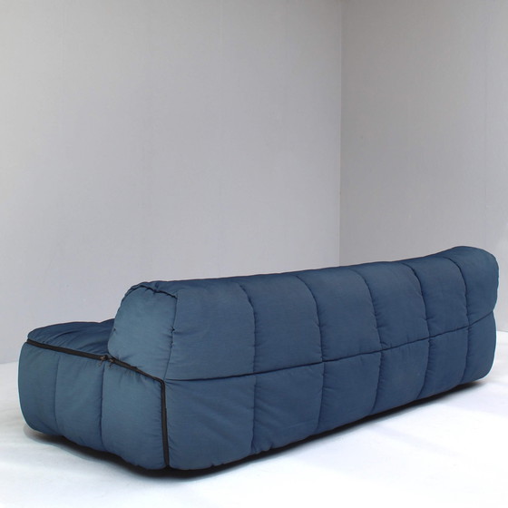 Image 1 of 3-seater Strips sofa designed by Cini Boeri for Arflex, 1970s.