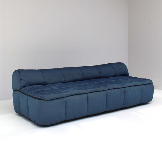 Image 1 of 3-seater Strips sofa designed by Cini Boeri for Arflex, 1970s.