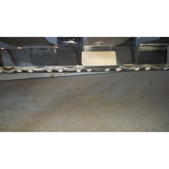 Image 1 of Pair of vintage leather "Barcelona" armchairs by Mies Van Der Rohe for knoll, 1970