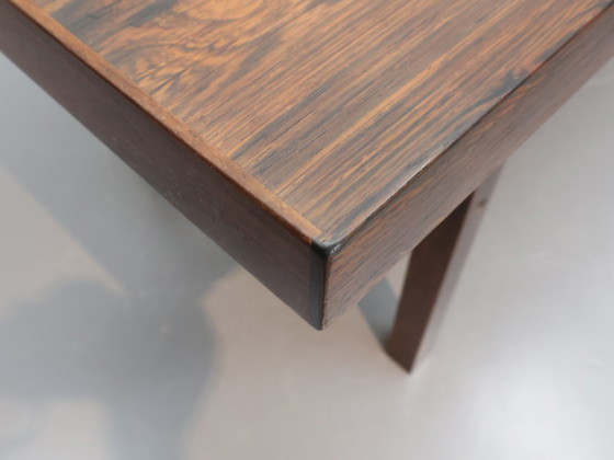 Image 1 of Vintage coffee table rosewood ceramic