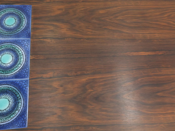 Image 1 of Vintage coffee table rosewood ceramic