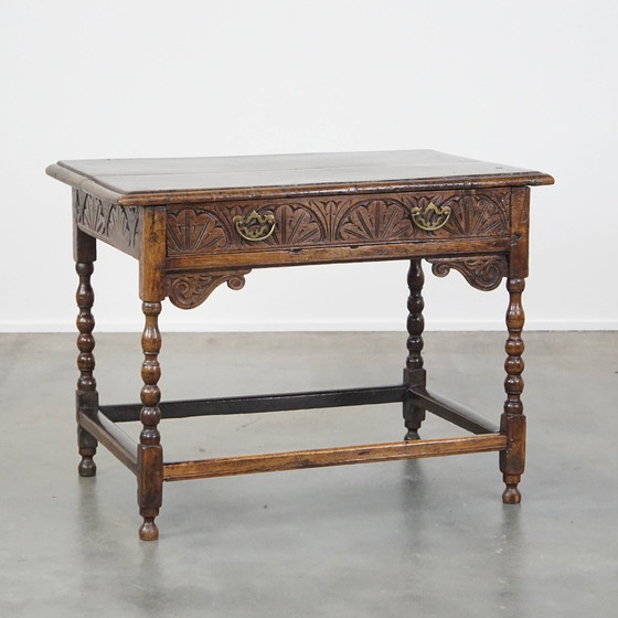 Image 1 of Oak Side Table/Hall Table