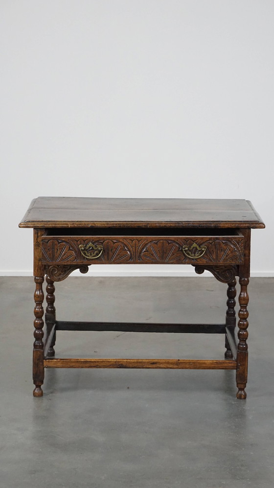 Image 1 of Oak Side Table/Hall Table