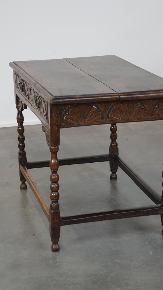 Image 1 of Oak Side Table/Hall Table