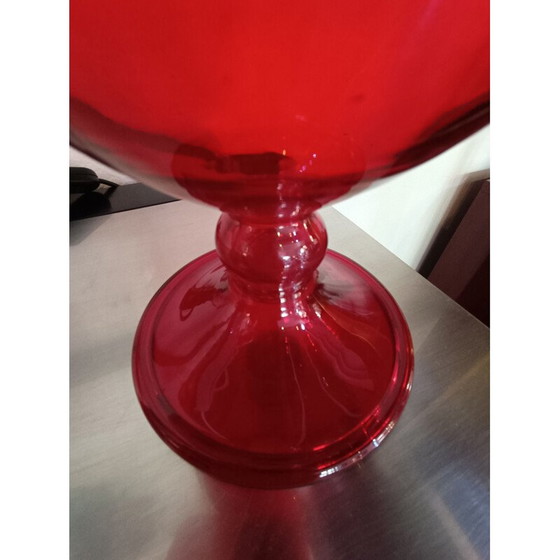 Image 1 of Vaso vintage con teste di delfino di Venir, Italia 1960