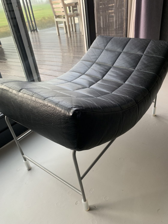 Image 1 of Leolux Volare Armchair And Footstool