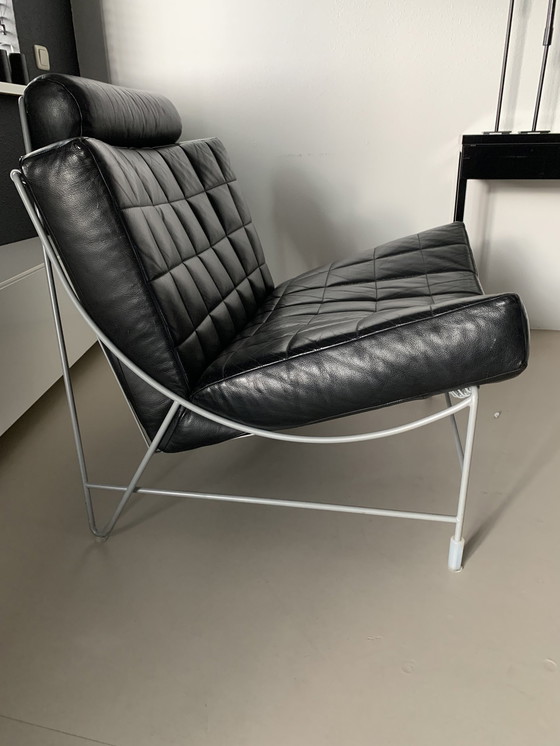 Image 1 of Leolux Volare Armchair And Footstool