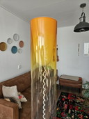 Lampada da terra Kartell arancione