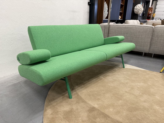 Image 1 of Harvink Armslag Sofa 2.5 Seater Green Fabric