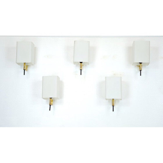 Image 1 of Set of 5 mid-century wall lamps by Stilnovo, Italy 1950s