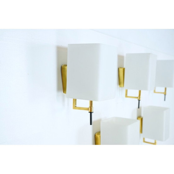 Image 1 of Set of 5 mid-century wall lamps by Stilnovo, Italy 1950s