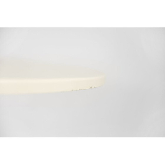 Image 1 of Tavolo rotondo vintage scandinavo in metallo tulip, anni '70