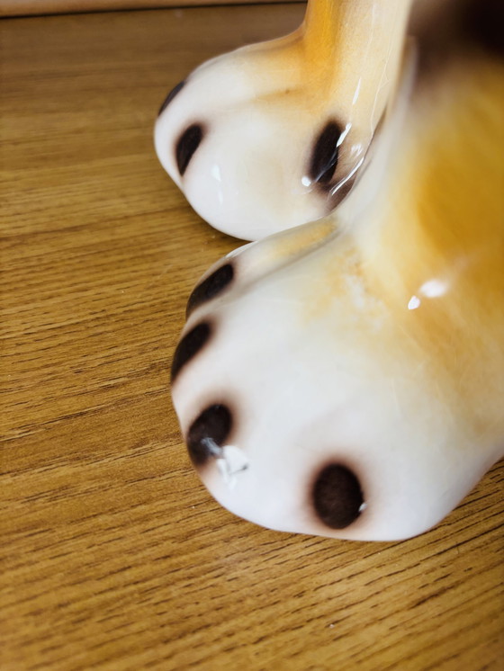 Image 1 of Vintage Tiger Cub From Porcelain