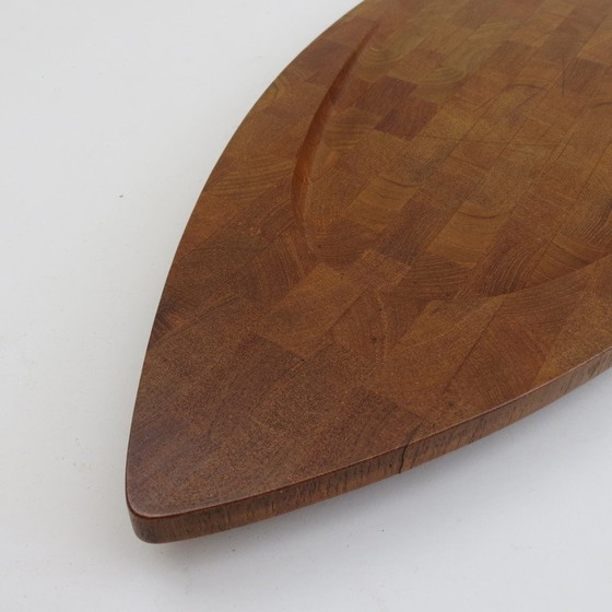 Image 1 of Danish vintage teak cutting board by Fleming Digsmed for Digsmed, 1960s