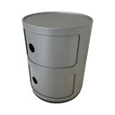 Anna Castelli Ferrieri For Kartell - Storage Unit ‘Componibili’ - Rare, Early, Gray Edition