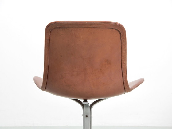 Image 1 of Set di 4 sedie scandinave modello Pk9 edizione originale K. Christiansen