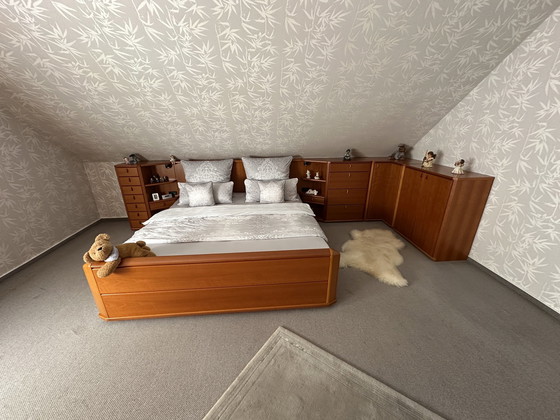 Image 1 of Musterring cherry wood bedroom complete