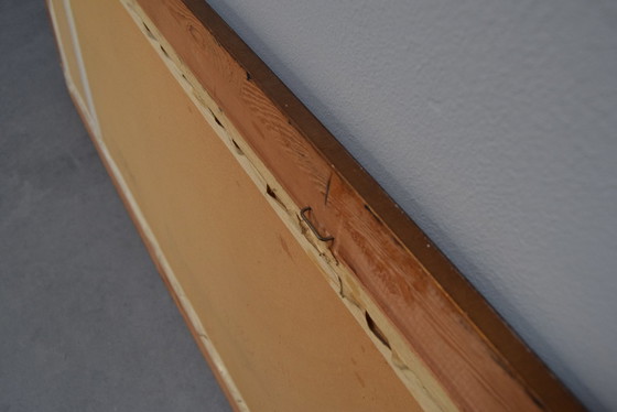 Image 1 of Specchio da parete in legno Art Déco, anni '30.