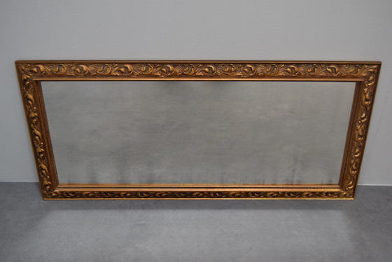 Image 1 of Specchio da parete in legno Art Déco, anni '30.