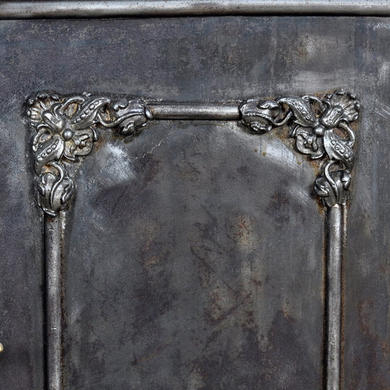 Image 1 of Iron Nightstand, 1910S