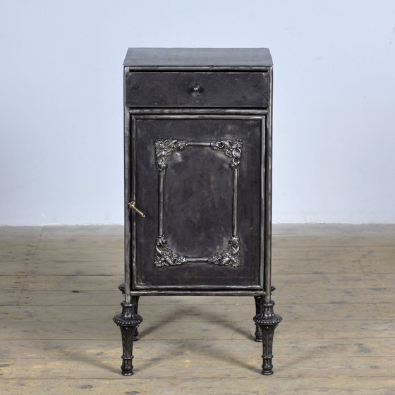 Image 1 of Iron Nightstand, 1910S