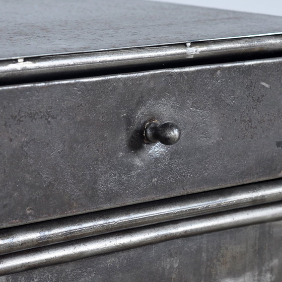 Image 1 of Iron Nightstand, 1910S