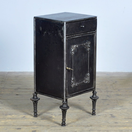 Image 1 of Iron Nightstand, 1910S