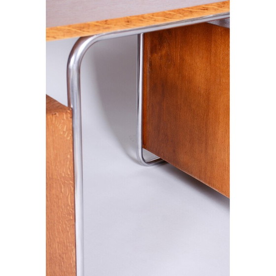 Image 1 of Bauhaus vintage writing desk by Robert Slezak, 1930s