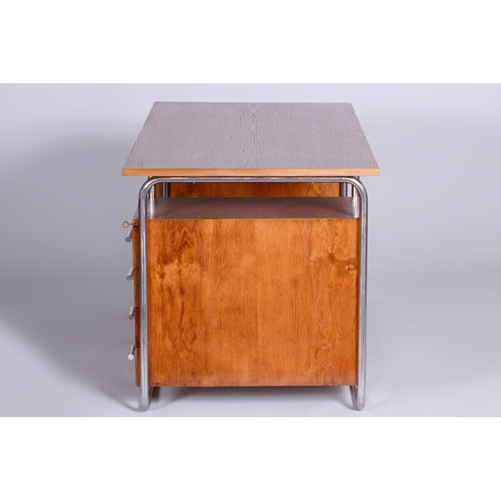 Image 1 of Bauhaus vintage writing desk by Robert Slezak, 1930s
