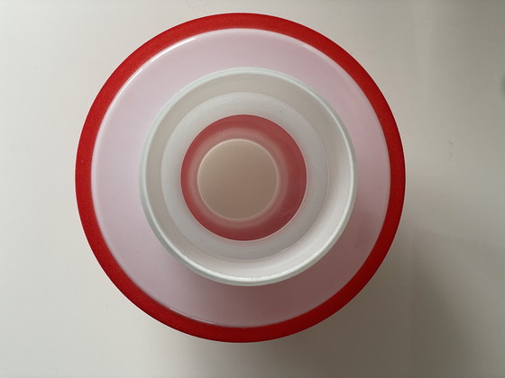 Image 1 of Lampada da tavolo vintage a fungo Glashütte Limburg 6018