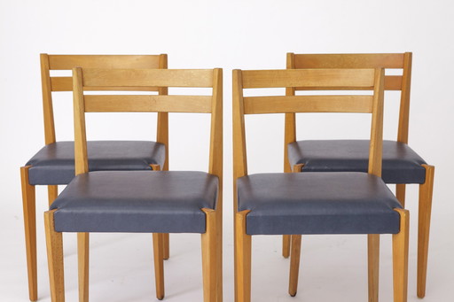 4 sillas Thonet vintage de los años 70 - Diseño alemán