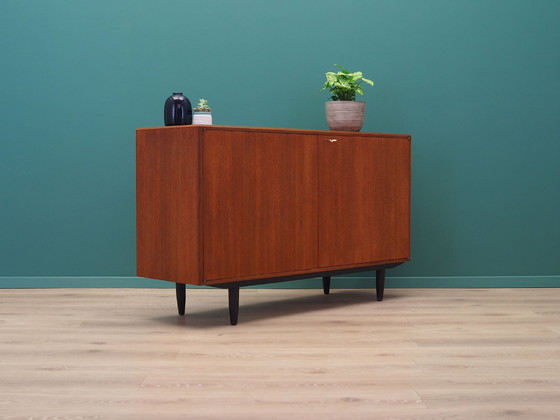 Image 1 of Teak Cabinet, Scandinavian Design, 1960S, Designer: Bertil Fridhagen, Manufacture: Bodafors